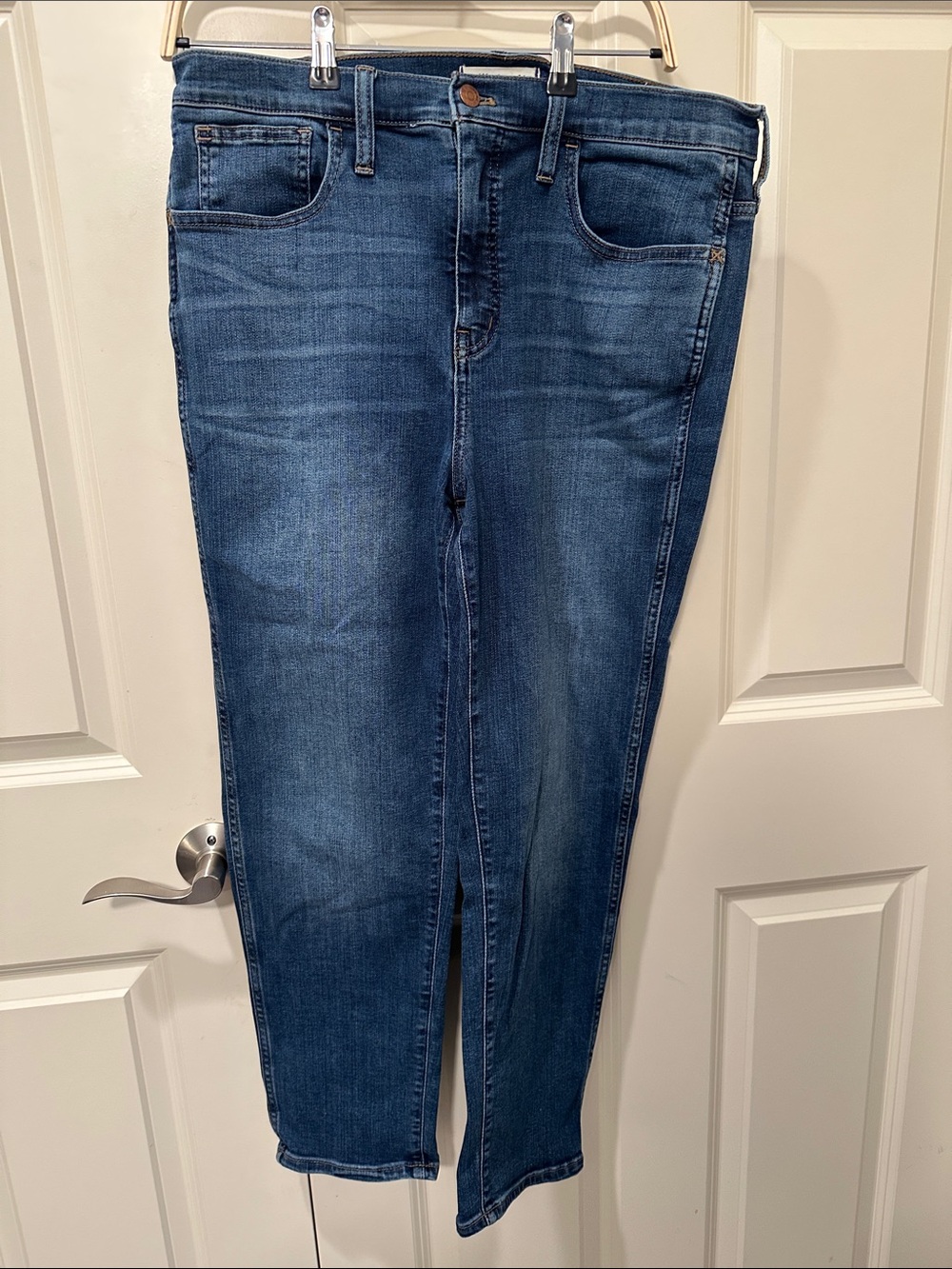 Madewell Women's Skinny Jeans in Blue Wash
